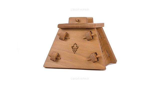 Малая форма для пасхи (пасочница) из бука