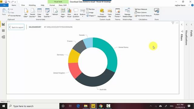 Download Data Behind a visual Power BI смотреть онлайн