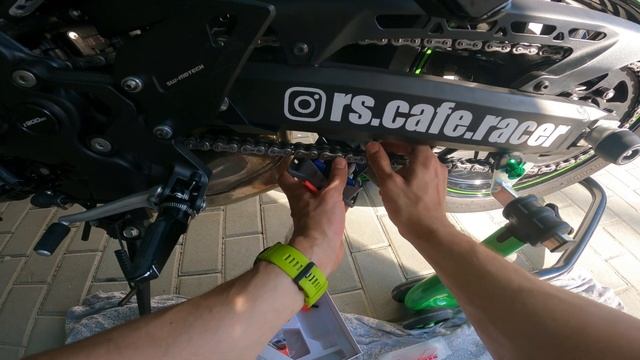 Як чистити і змащувати мото ланцюг? Гараж, Kawasaki Z900RS Cafe смотреть онлайн