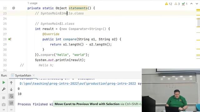 Введение в программирование. Синтаксис Java (часть 2) смотреть онлайн
