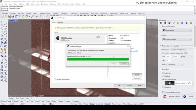 Rhino 3D Tutorial: AMD GPU Rendering and Viewport Display смотреть онлайн