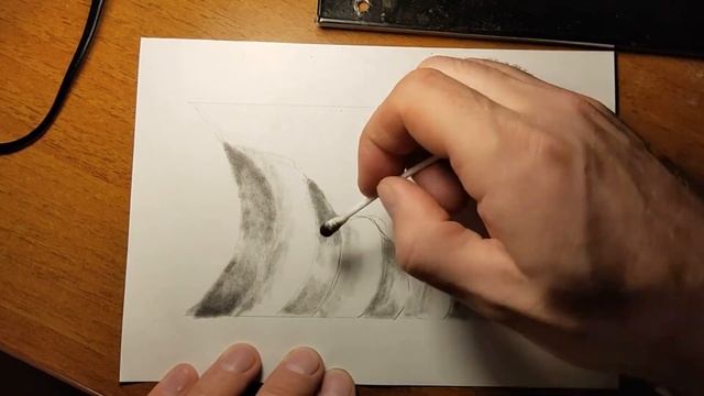 3D Рисунок Вход в Подземелье Лестница 3D смотреть онлайн