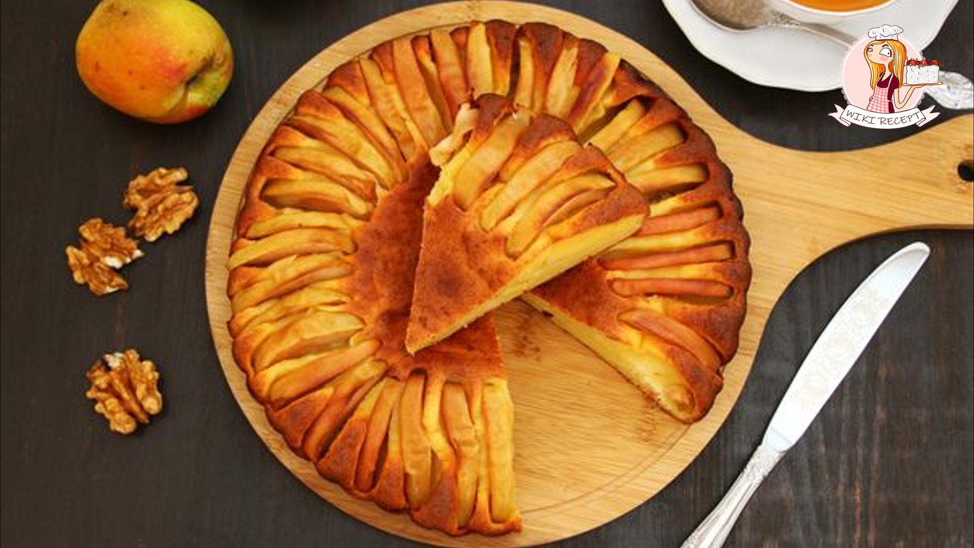 Творожная ШАРЛОТКА с ЯБЛОКАМИ: простой и вкусный рецепт смотреть онлайн