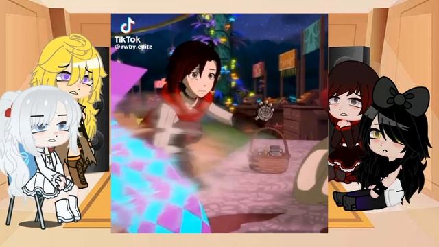 Team RWBY react to Ruby Rose//Part 1?//First reaction video смотреть онлайн