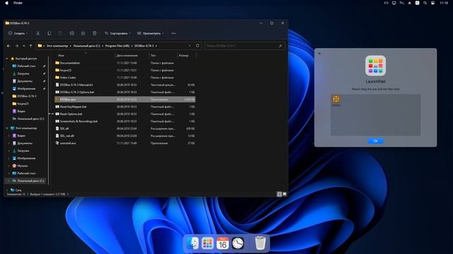 MyDockFinder Оболочка MacOS для Windows 11 | MacOS Skin On Windows 11 смотреть онлайн