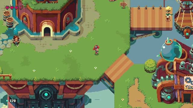 Sparklite playthrough #1 смотреть онлайн