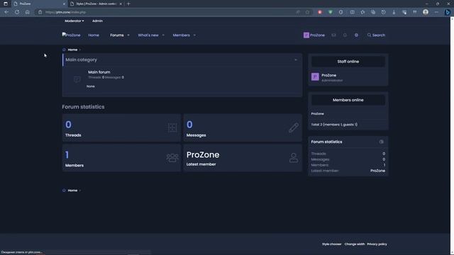 Установка стилей для Xenforo смотреть онлайн