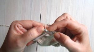 Мысок носка проще простого. Носки спицами для начинающих.