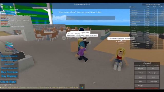 Roblox Exploiting - Hotel Destruction смотреть онлайн