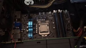 Установка кулера zalman , сокет 1155