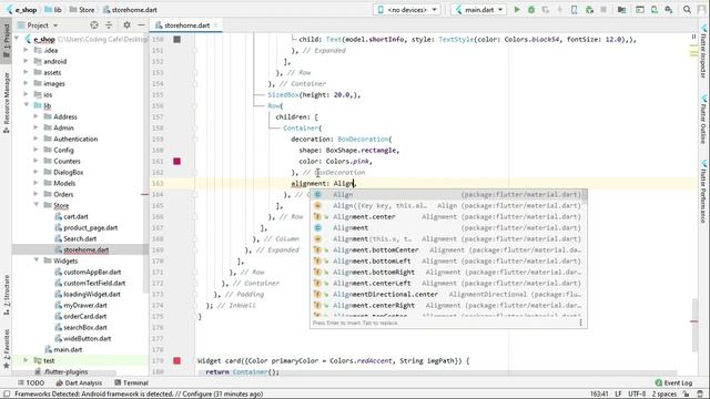 Flutter Retrieve Data from Firebase FireStore & Firebase Storage | Make E-Commerce App using Flutte смотреть онлайн