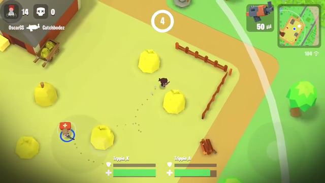 Playing Battle Lands Royal with my lil bro смотреть онлайн