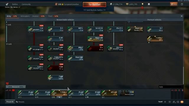 War Thunder Dev Server - Update 1.81 - Leopard A1A1 (L/44) смотреть онлайн