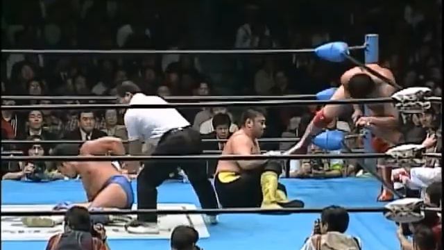 12.5.1997 - 1997 RWTL Finals - Akira Taue & Toshiaki Kawada vs Jun Akiyama & Mitsuharu Misawa смотреть онлайн