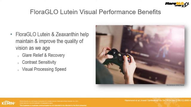 The Compelling Science for FloraGLO® Lutein's Eye and Brain Performance Benefits смотреть онлайн