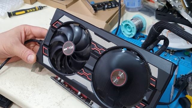 Sapphire 5700xt pulse - Замена кулера смотреть онлайн
