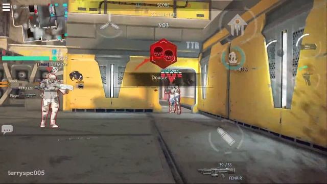 Infinity Ops Sci-Fi FPS - Machinegun FENRIR L Weapon Demonstration  L Android IOS