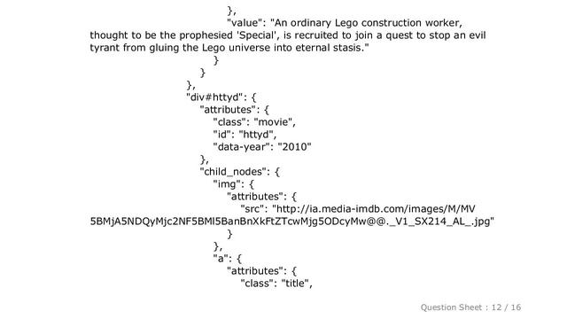 HTML : PHP Jquery:Convert HTML to JSON from given url and create a tree view of html elements смотреть онлайн