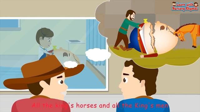 Humpty Dumpty - Nursery Rhyme | Family Friendly Learning | Best Sing-Along Cartoon | Music For Kids смотреть онлайн