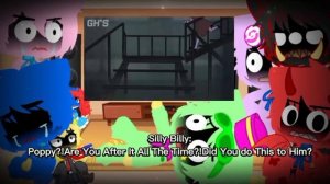 Poppy Playtime React to I'm Not a Monster [Part 1-2] By @GH.S |[MY AU]|Poppy Playtime|Gacha Club