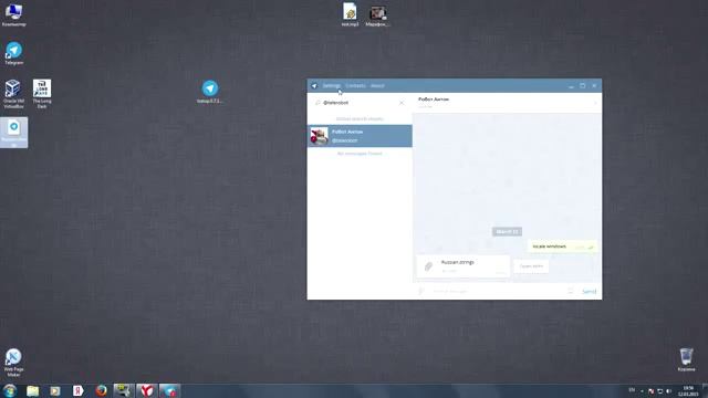 Как установить и русифицировать Телеграм на Windows смотреть онлайн