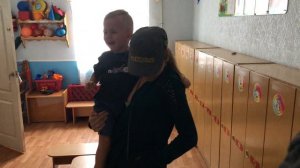 Забираем из детского сада, плачь ребенка, день второй