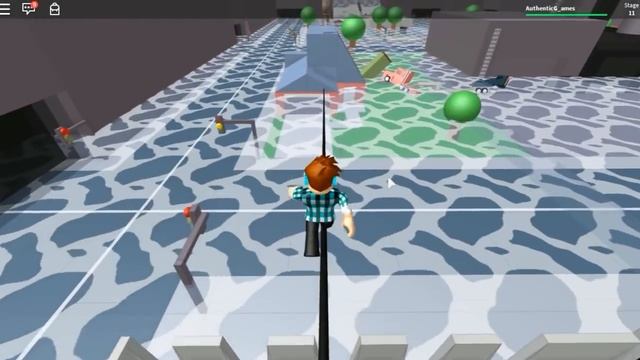 Roblox - FUJA DO TSUNAMI !! (Roblox Escape The Flooding City) смотреть онлайн
