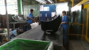 Производство бамперов #camri#Toyota# пластик #