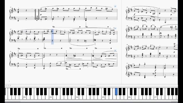 Mozart, Minuet from Divertimento Piano Tutorial with Sheet Music смотреть онлайн