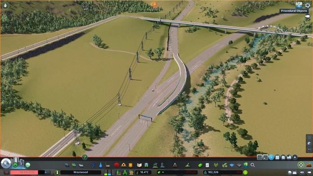 Cities:Skylines | Building a new highway shortcut смотреть онлайн