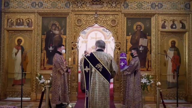 10.04.2022 Литургия. Неделя 5-я Великого поста. Прп. Марии Египетской смотреть онлайн