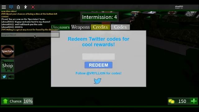 Dinosaur Hunter *ALL WORKING CODES* March 2020 смотреть онлайн