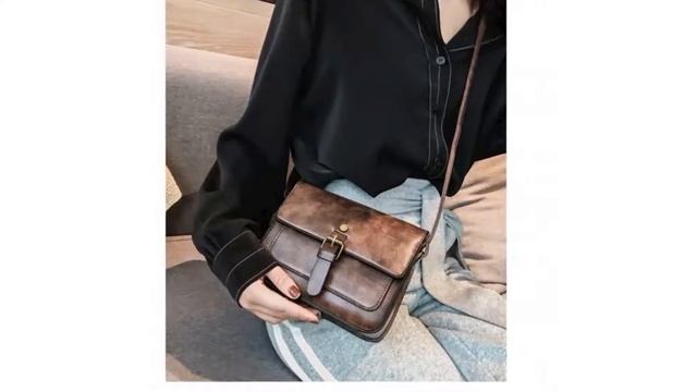 Элегантная женская сумка через плечо womens fashion leather shoulder bag смотреть онлайн