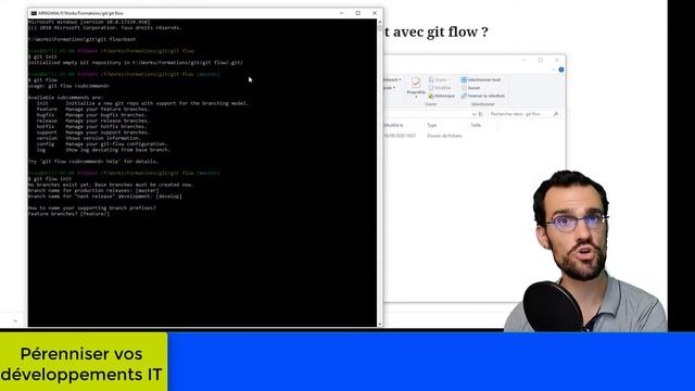 008 - Comment bien cadrer son projet avec git flow ? смотреть онлайн