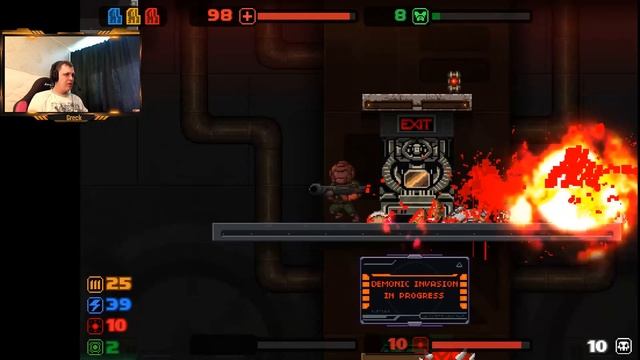 Прохождение MiniDoom 2 #2 (МиниДум 2) "Жопа начинает подгорать" смотреть онлайн
