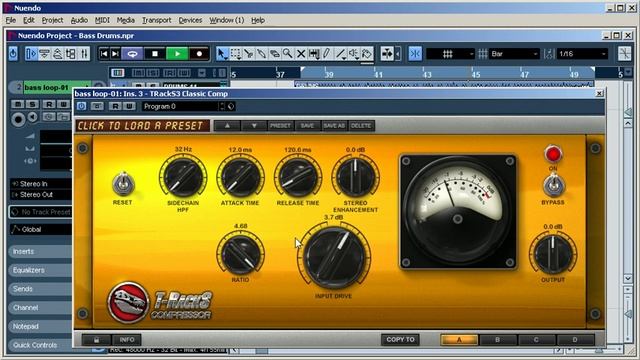 Обработка бас-гитары | Обработка и сведение баса в Cubase / Nuendo