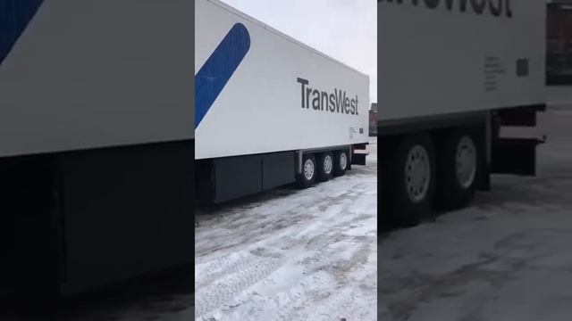 Van Hool полуприцеп-рефрижератор смотреть онлайн