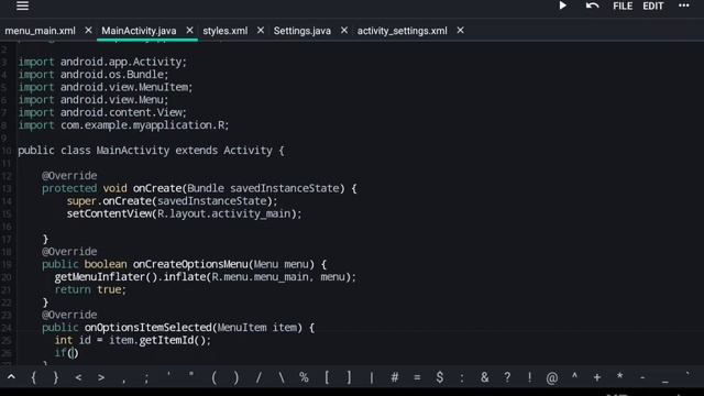 Como criar Menu - Desenvolvimento de programas para Android Parte 01 Vídeo #004 смотреть онлайн