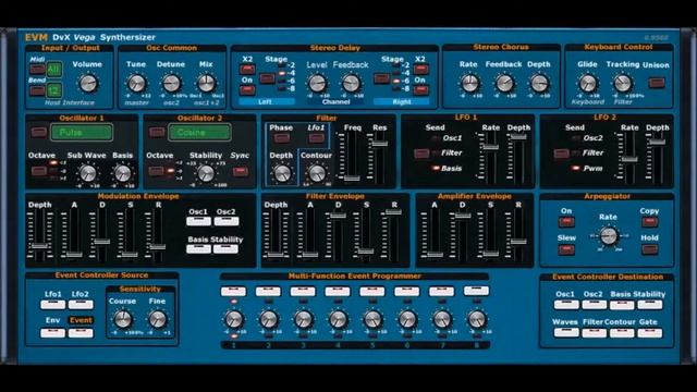 DvX Vega Synthesizer by EVM Synths смотреть онлайн