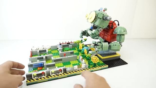 Lego Plants vs Zombies Fighting Final Boss Brick Set (big maze) смотреть онлайн