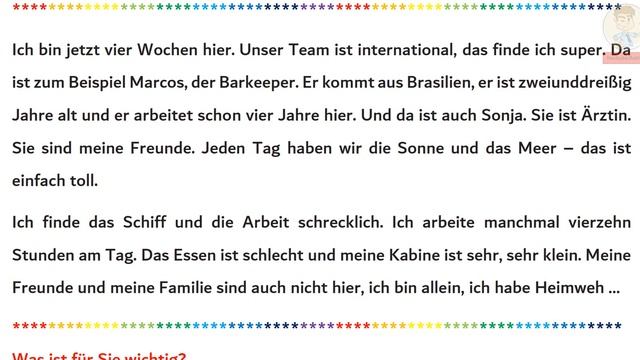 A1- Hören, Lesen & Verstehen - 2 :??????????????????????????????????????????????????