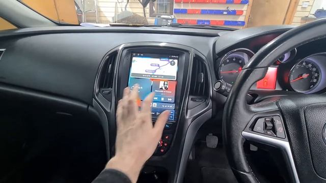 Vauxhall Astra J Stereo Upgrade 10.5" Tesla Style Apple CarPlay, Android Auto, Bluetooth, USB & Wif смотреть онлайн