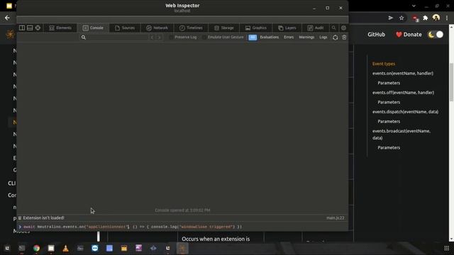 Getting started with Neutralinojs events API смотреть онлайн
