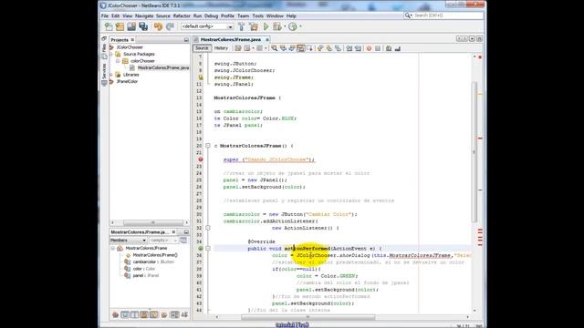 Tutorial N°3: Graphic2D en JAVA (Eclipse - Netbeans) JColorChooser-Font смотреть онлайн
