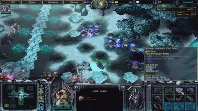 Играем в Warcraft 3 #415 - Skamigo's Hero Defense смотреть онлайн