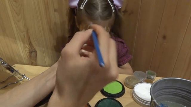 Аквагрим принцесса молния маквин c Амалией Princess lightning McQueen Hello Ami смотреть онлайн