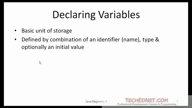 Java Beginner 4 - Variables, Data Types, Assignment смотреть онлайн