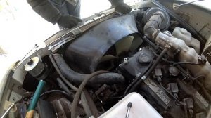 УАЗ ПАТРИОТ АКПП снимаем вискомуфту с вентилятором на зиму