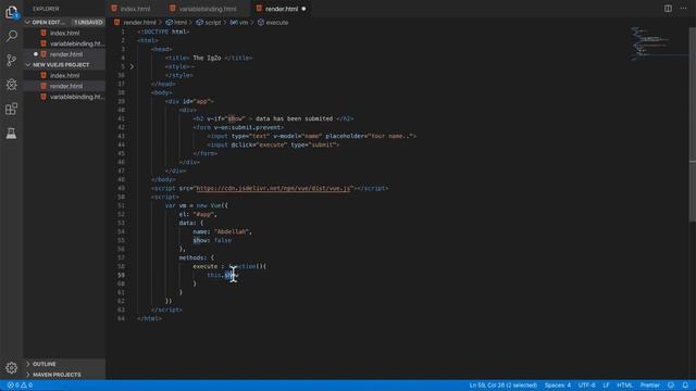Vue.js Darija - Rendering and v-if Directive смотреть онлайн