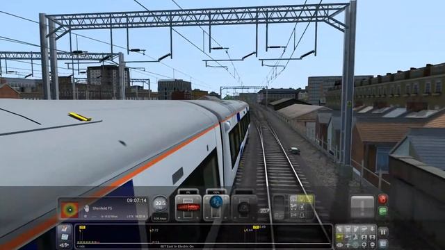 c2c Class 387 London Liverpool Street to Stratford, How to start an Electrostar in Train Sim смотреть онлайн